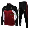 Paris Saint-Germain Ensemble Vestes d'Entraînement 21-22 Noir Rouge Pour Homme